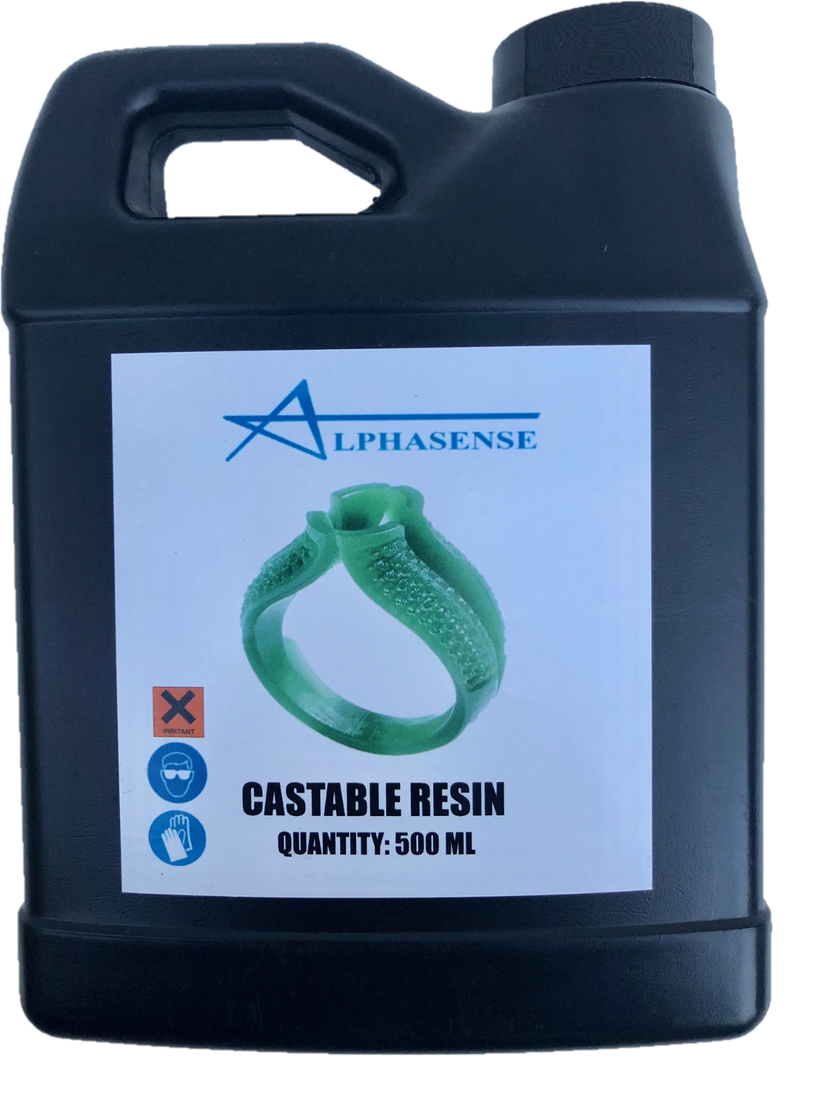 Alphasense 3d Dlp/sla/lcd Wax  Castable Resin For Dental & Jewelry (500ml)