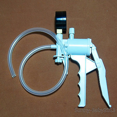 Lab Hand-held Vacuum Pump,plastic Handle Vacuum Pressure Pumps,550mm Hg