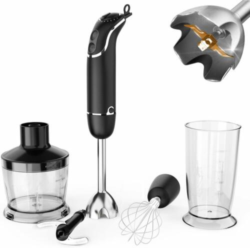 500w Hand Blender Stick Immersion Mixer Variable Speed Food Processor Kitchenset