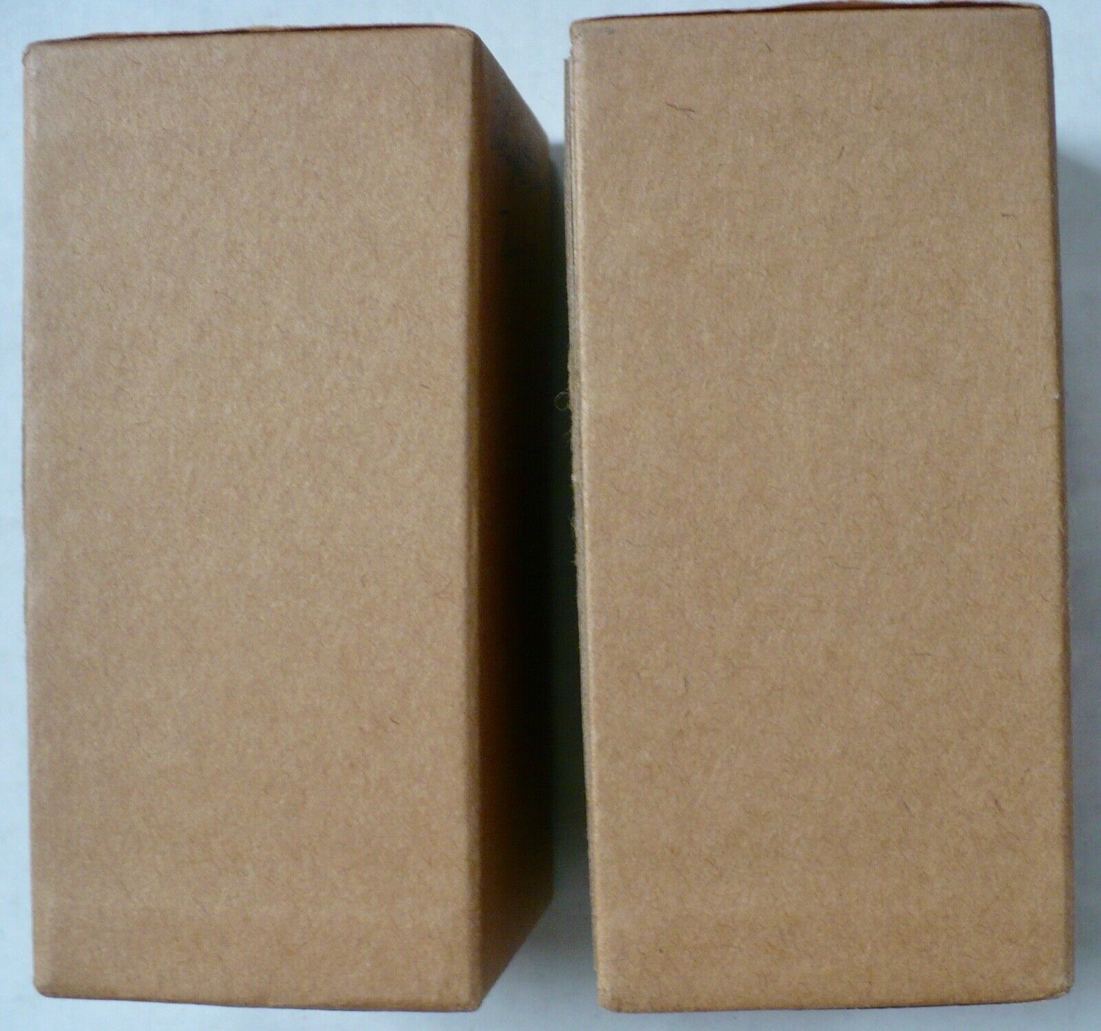 2 Paper Mache 4 1/4"  X 2"  X  2 1/4" Diy Craft Decorate Box Rectangular