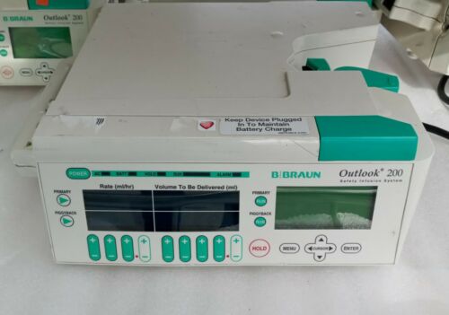 B.braun Outlook 200 Safety Infusion Pump With 30 Day Warranty