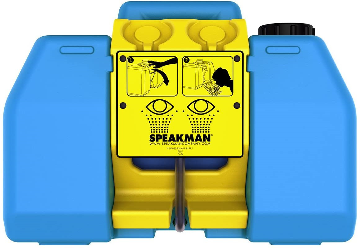 Speakman Se-4400 Gravityflo 9-gallon Portable Emergency Eyewash , Blue