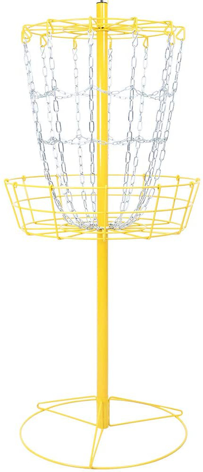 Hive Disc Golf Practice Basket Cross Chains