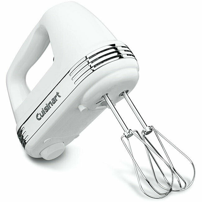 Cuisinart Hm90s Power Advantage Plus Speed Hand Mixer With Storage Case White