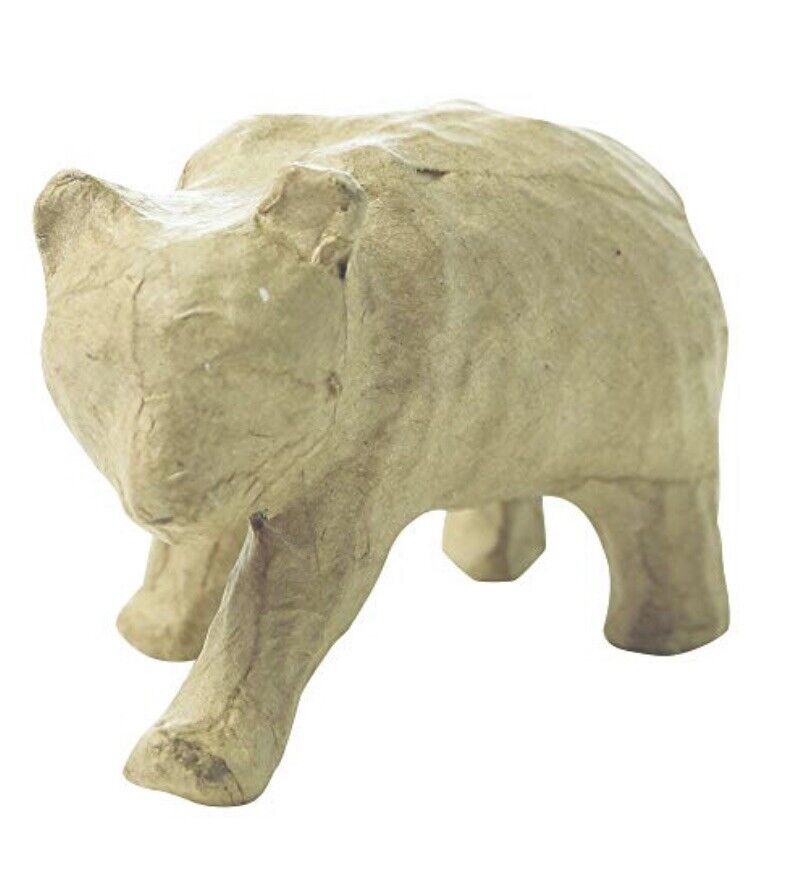 Decopatch Paper-mache Figurine 4.5"-bear