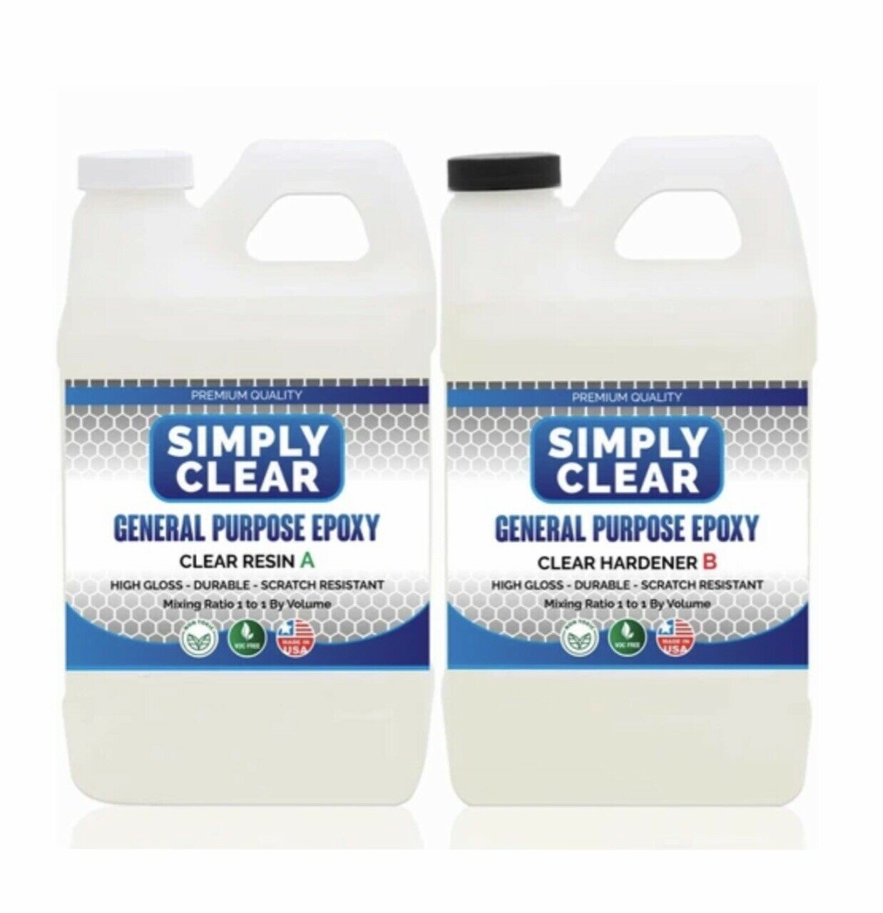 Crystal Clear Epoxy - 1 Gallon Combined Bar/ Table Top, Small Casting And Crafts